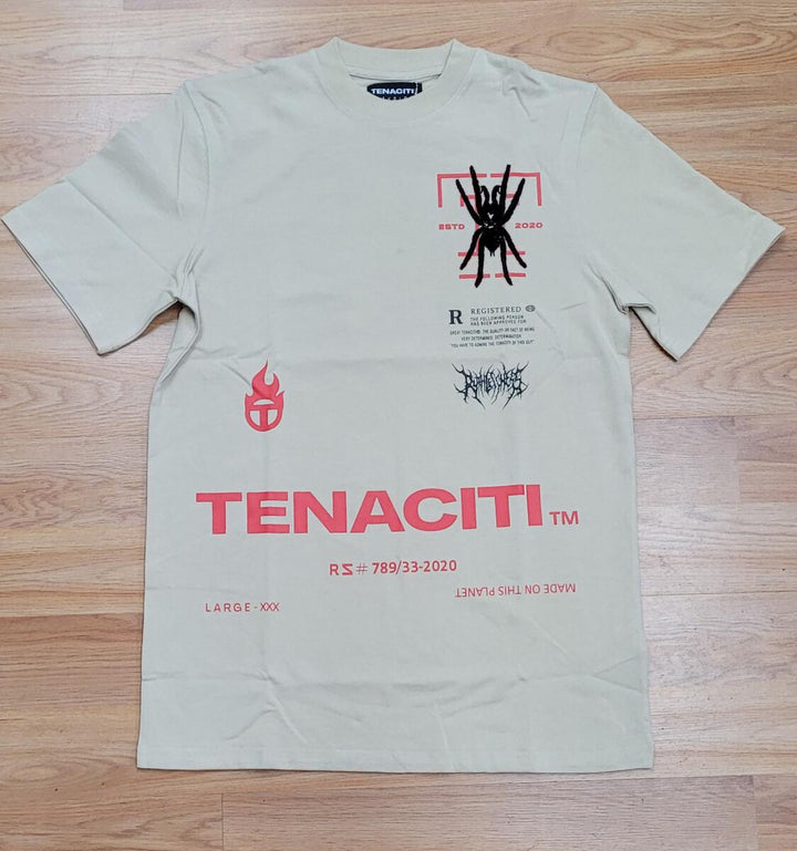 Tenaciti Nu Spider Tee Grey