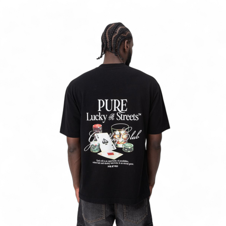 Pure Lucky Streets Gambling Tee