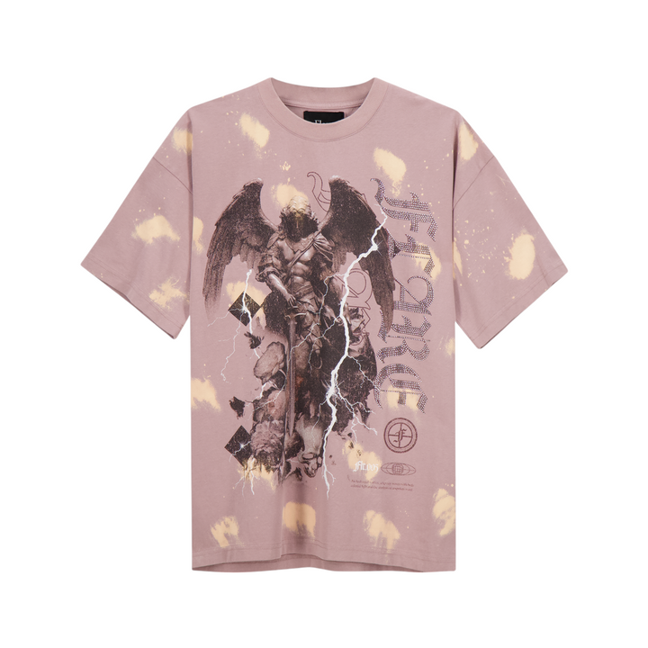 Flare Devine Watcher Tee Dusty Pink