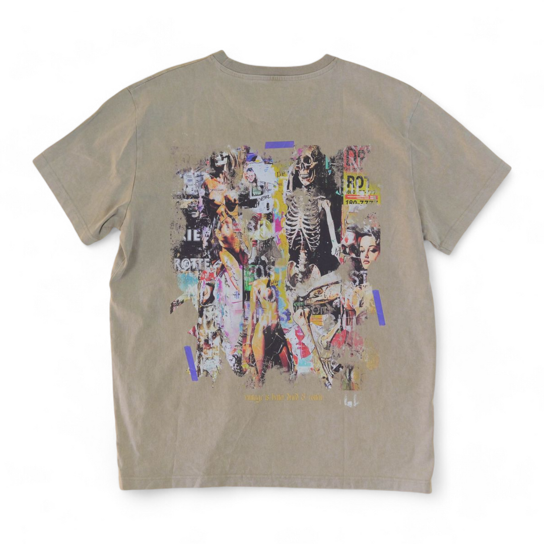 Dry Rot No Bills Tee Khaki Tan