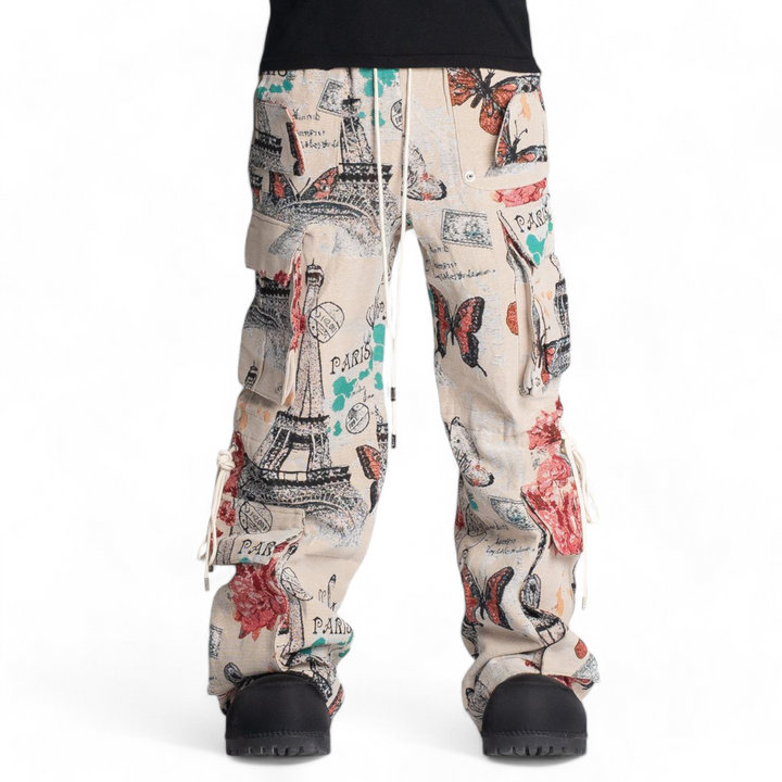 Guapi La Ville Lumiere Cargo Tapestry Pants