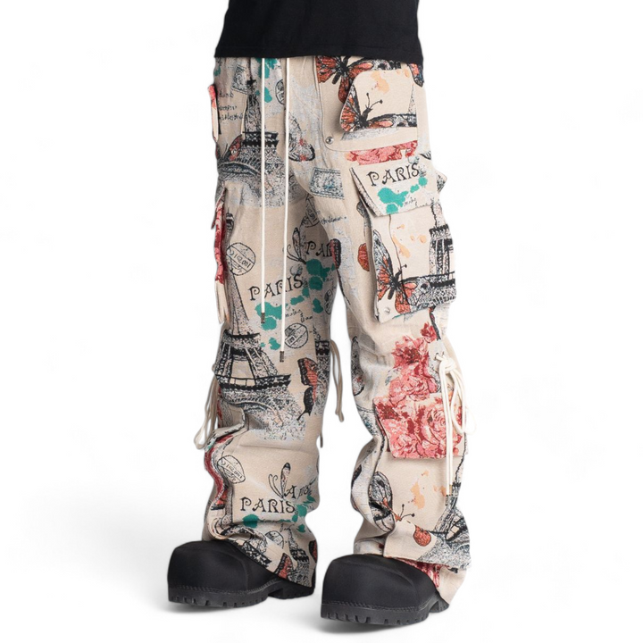 Guapi La Ville Lumiere Cargo Tapestry Pants