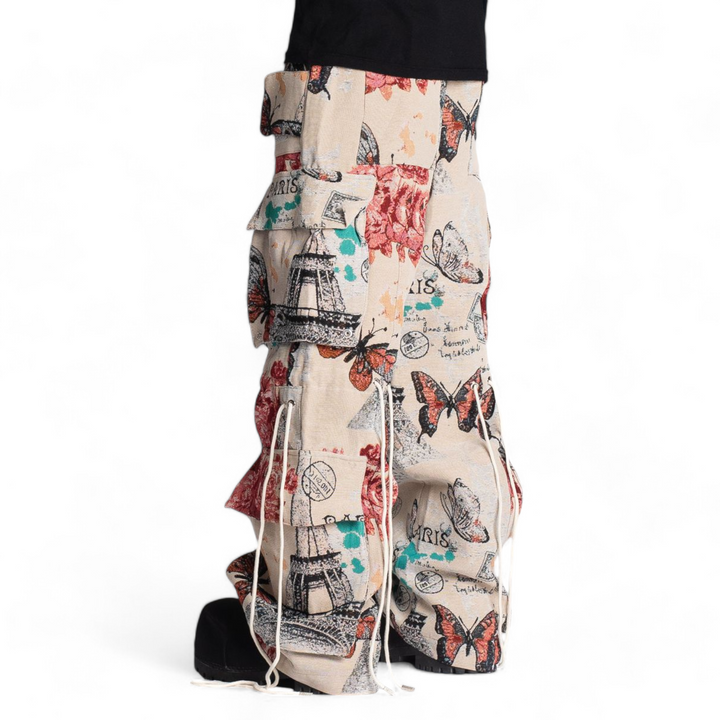 Guapi La Ville Lumiere Cargo Tapestry Pants