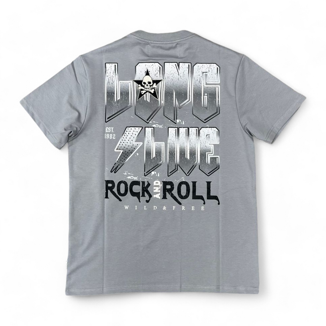 BKYS Rock & Roll Tee Grey