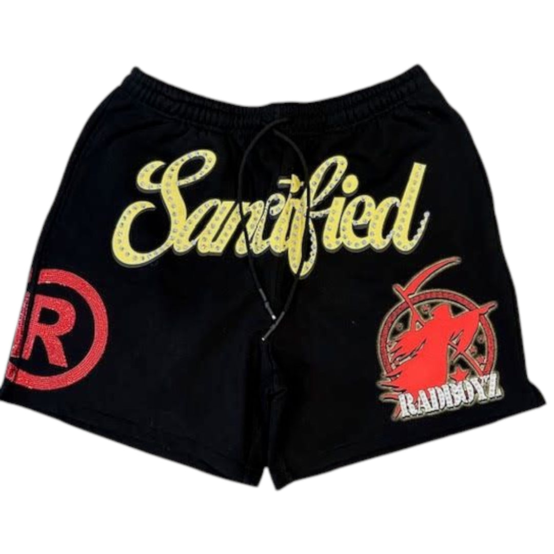 Rad Boyz RB-KB-201 Sanctified Shorts Black