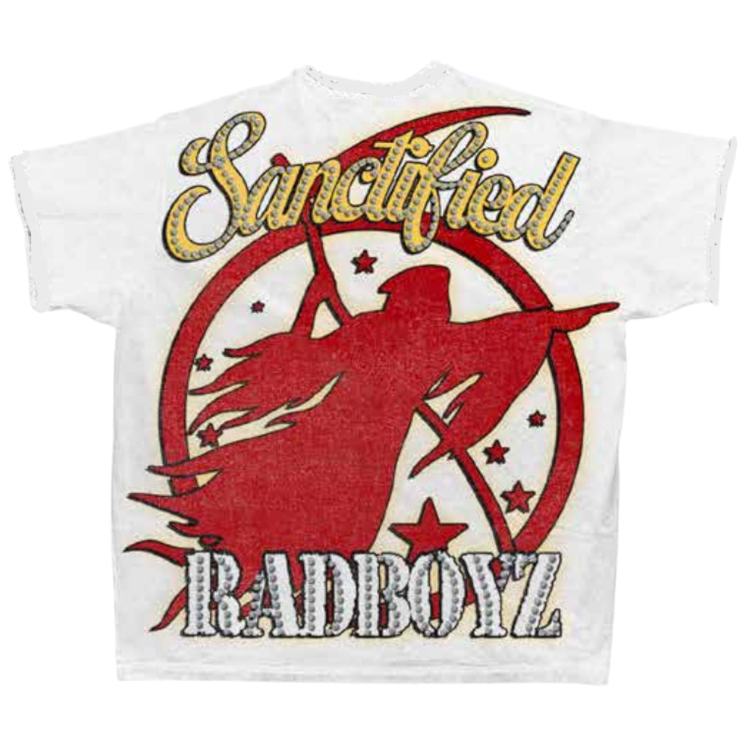Rad Boyz RB-KTT-201 Sanctified Tee White