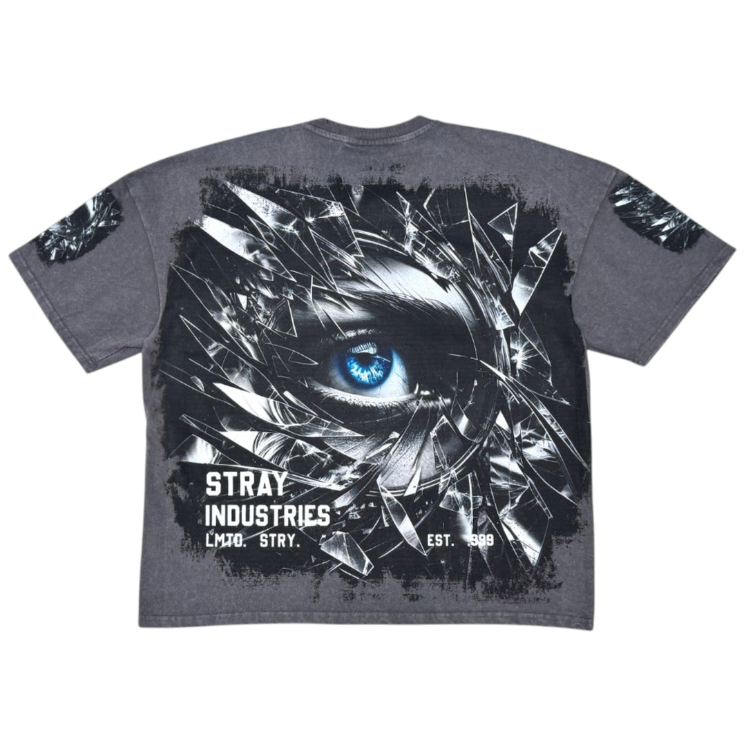 Stray ST1725 Shattered Vision Tee Charcoal