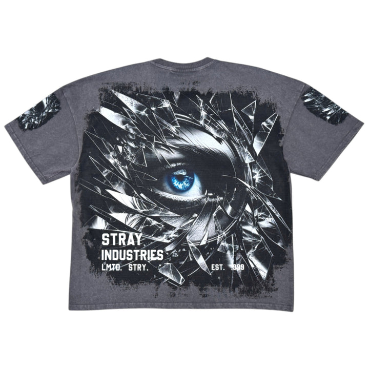 Stray ST1725 Shattered Vision Tee Charcoal