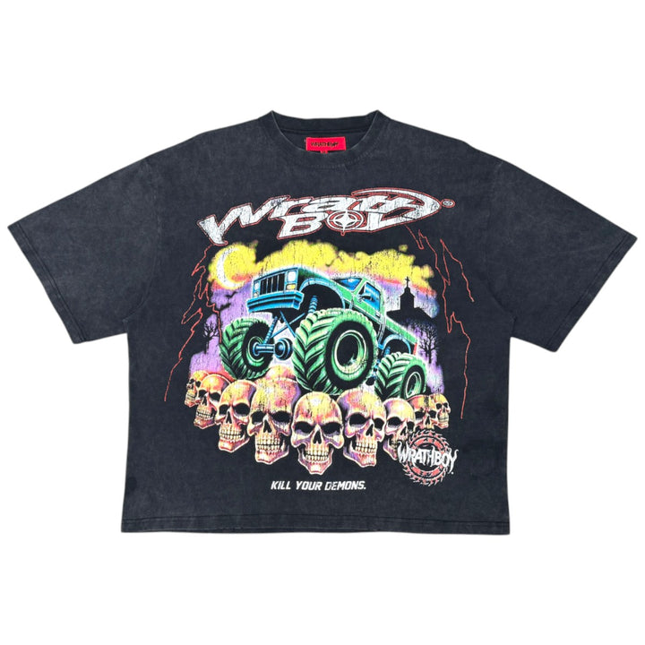 Wrathboy WB627 Kill Your Demons Tee Black