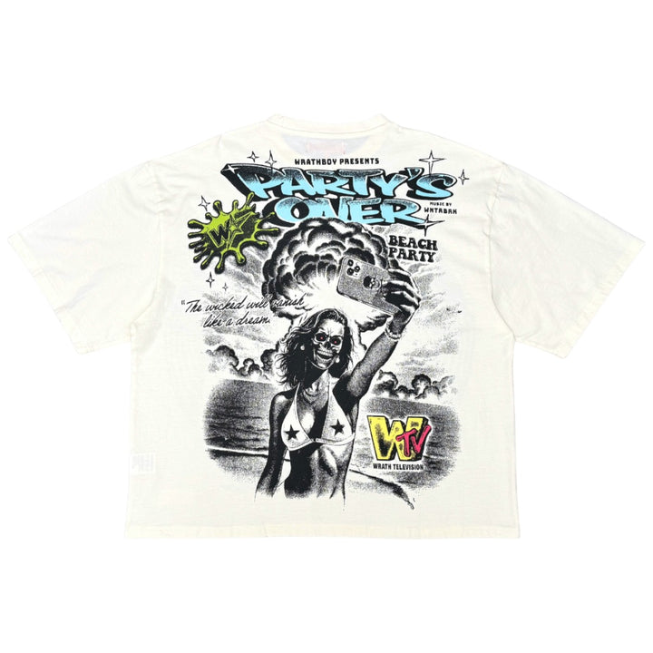 Wrathboy WB628 W TV Tee Off White