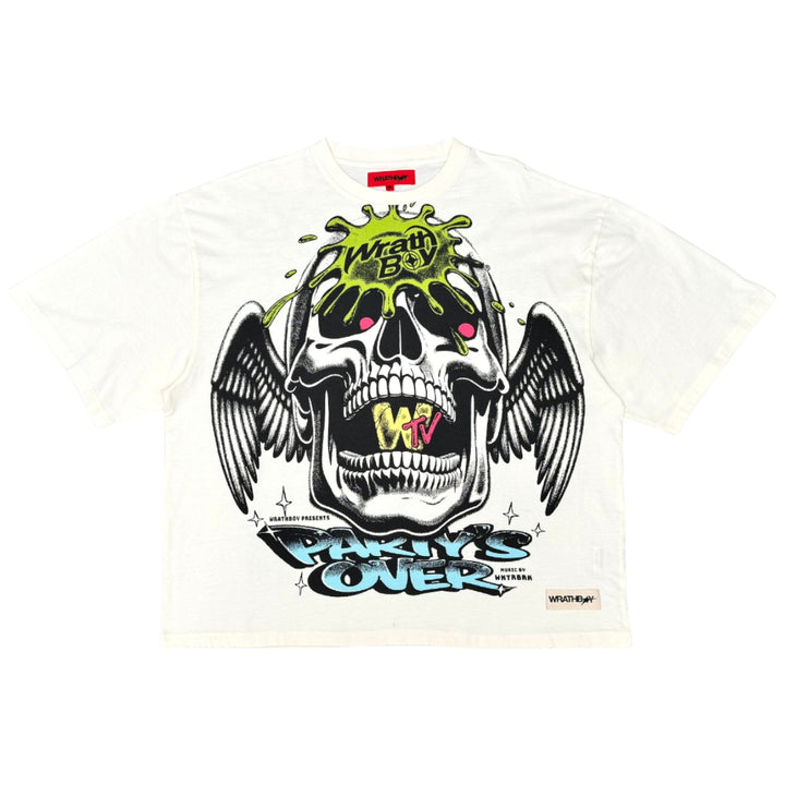 Wrathboy WB628 W TV Tee Off White