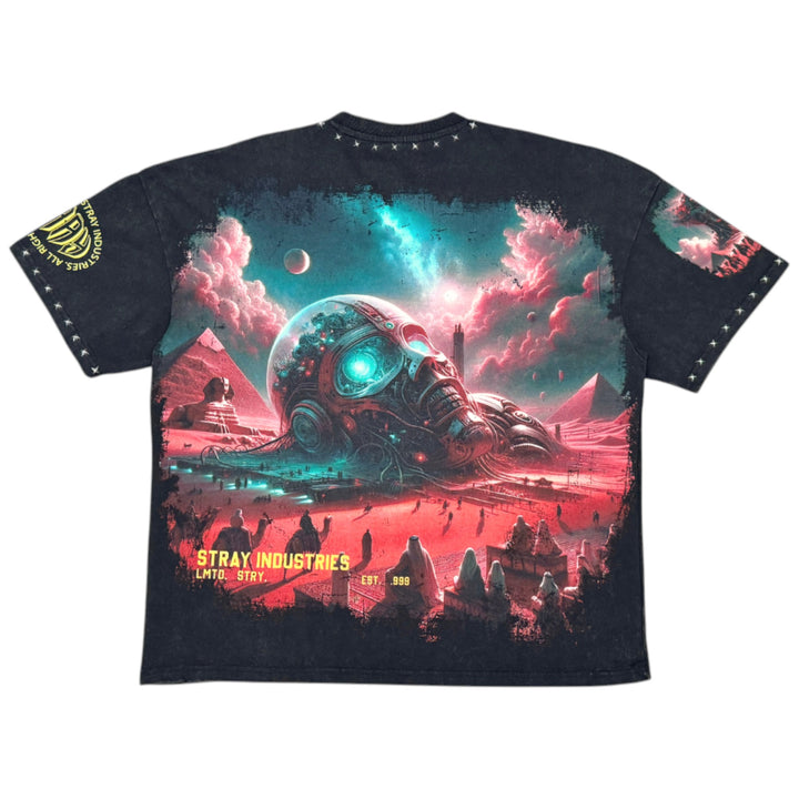 Stray ST1746 Cyber Pharaoh Tee Black