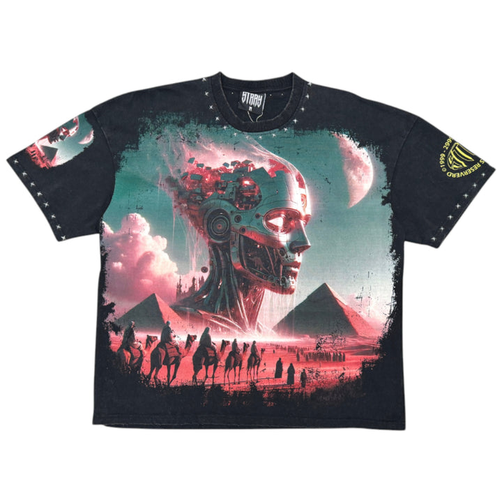 Stray ST1746 Cyber Pharaoh Tee Black