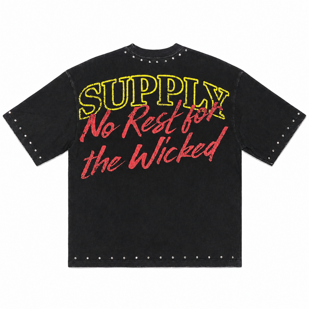 SUPPLY LA No Rest Tee Black