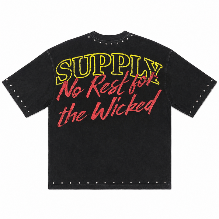 SUPPLY LA No Rest Tee Black