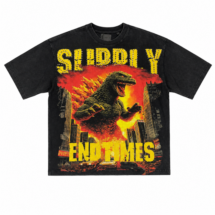 SUPPLY LA End Of Times Tee Black