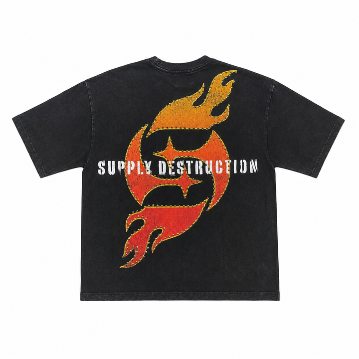 SUPPLY LA End Of Times Tee Black