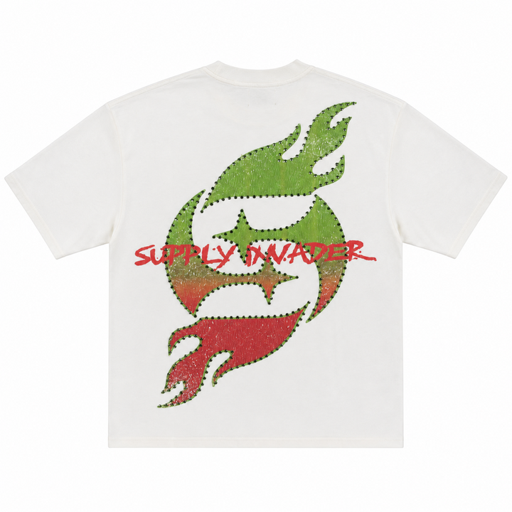 SUPPLY LA Invader Tee White