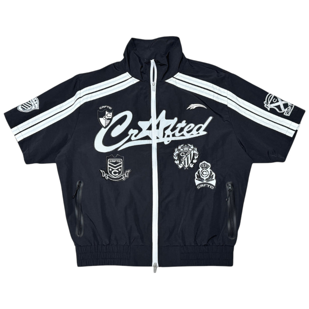 Crafted CR573/CR574 Nylon Top and Short Set Black