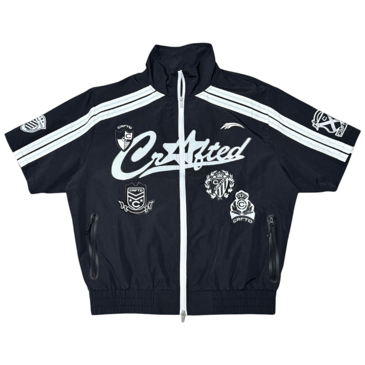 Crafted CR573/CR574 Nylon Top and Short Set Black