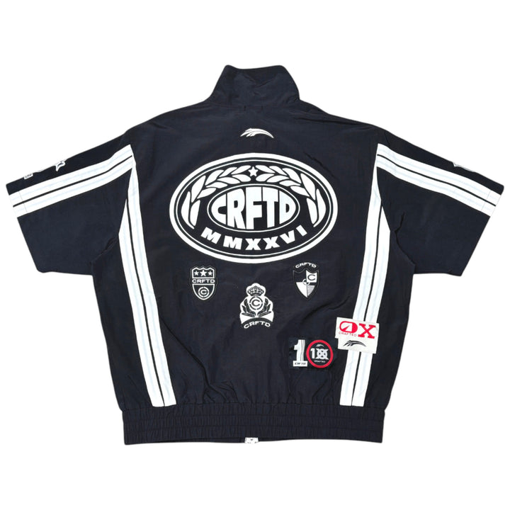 Crafted CR573/CR574 Nylon Top and Short Set Black