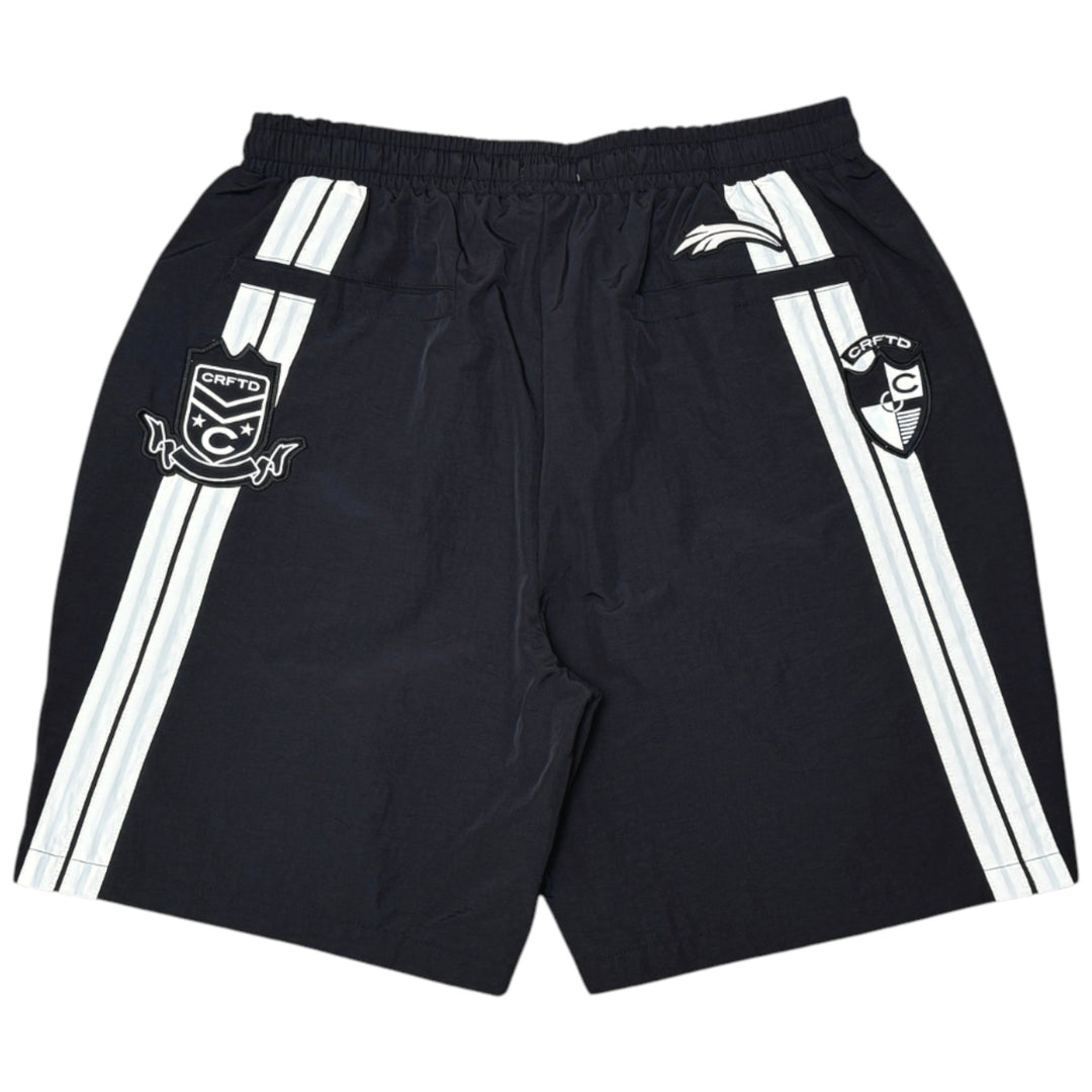 Crafted CR573/CR574 Nylon Top and Short Set Black