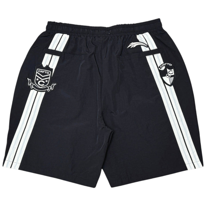 Crafted CR573/CR574 Nylon Top and Short Set Black