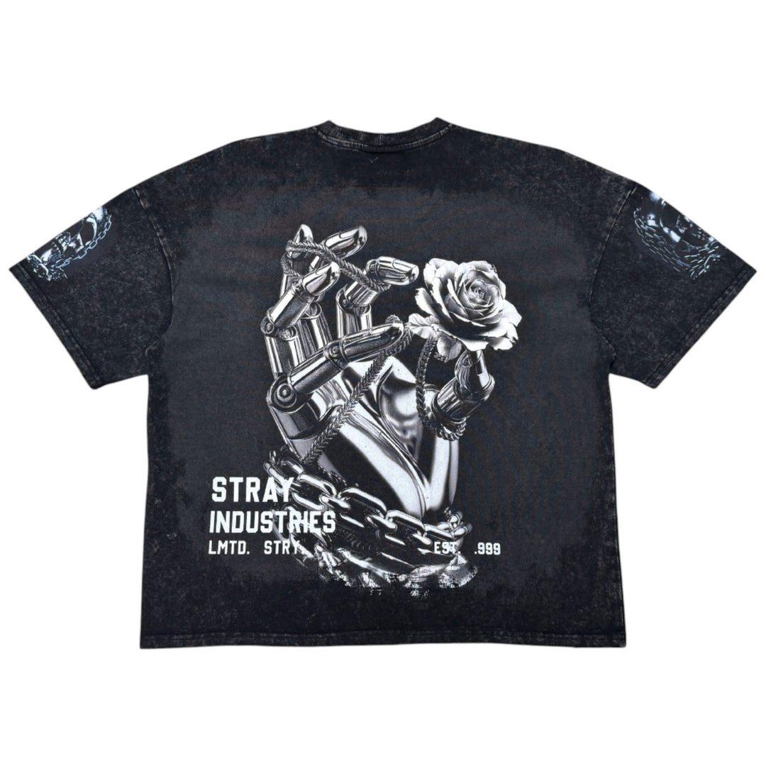 Stray ST1728 Rose Of Ruin Tee Black