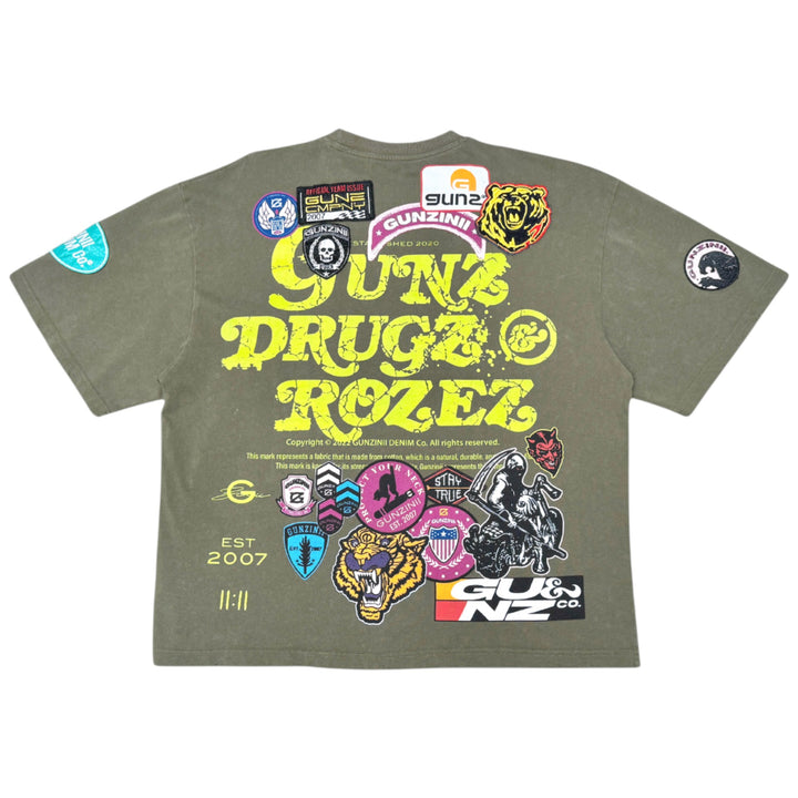 Gunzini GZ1011 GDR Tee Olive