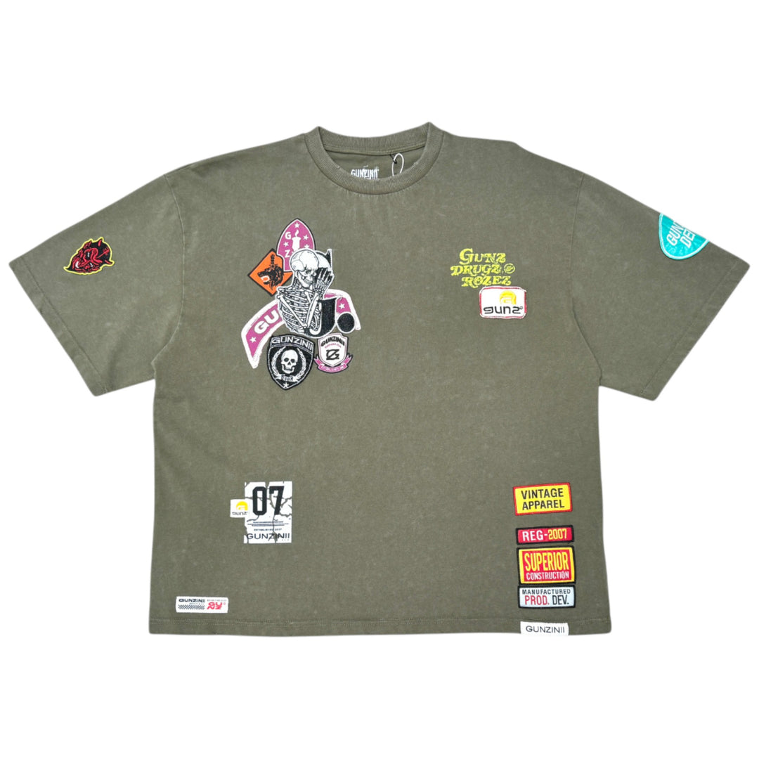 Gunzini GZ1011 GDR Tee Olive