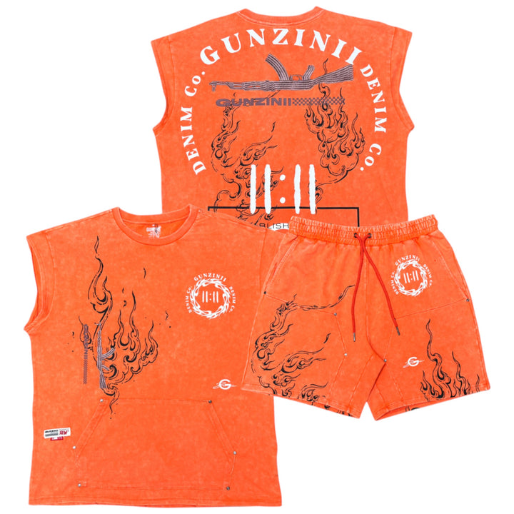 Gunzini GZ1031/GZ1032 11:11 Top&Bottom Set Orange