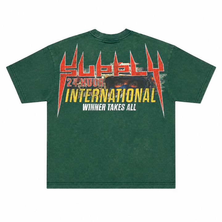 SUPPLY LA Winner Takes All Tee Green