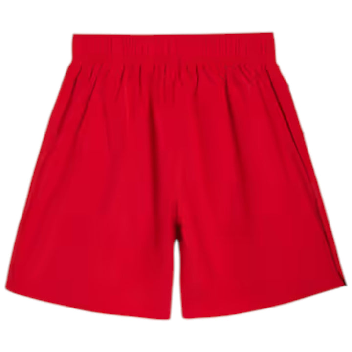 Forever Situated Nylon Track Shorts Red