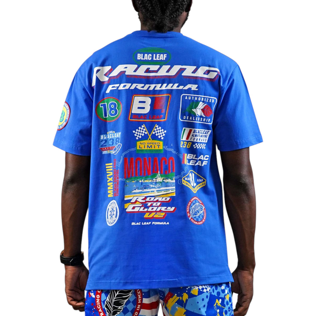 Blac Leaf Continental RTG Tee Big & Tall Royal Blue