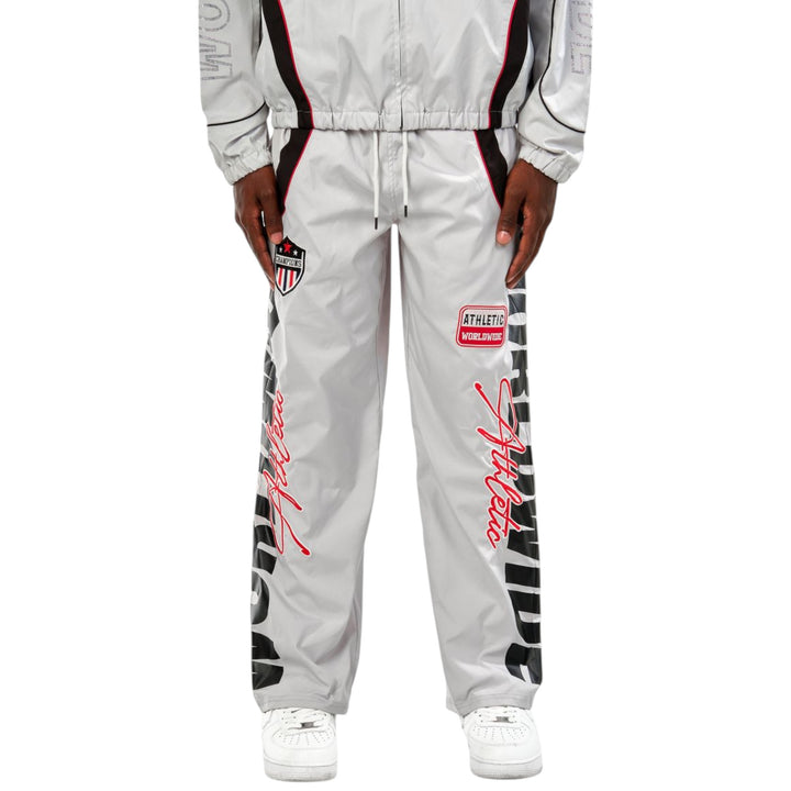 Copper Rivet World Wide Windbreaker Pants Grey