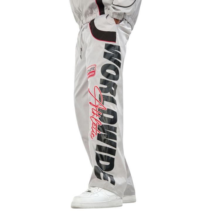 Copper Rivet World Wide Windbreaker Pants Grey