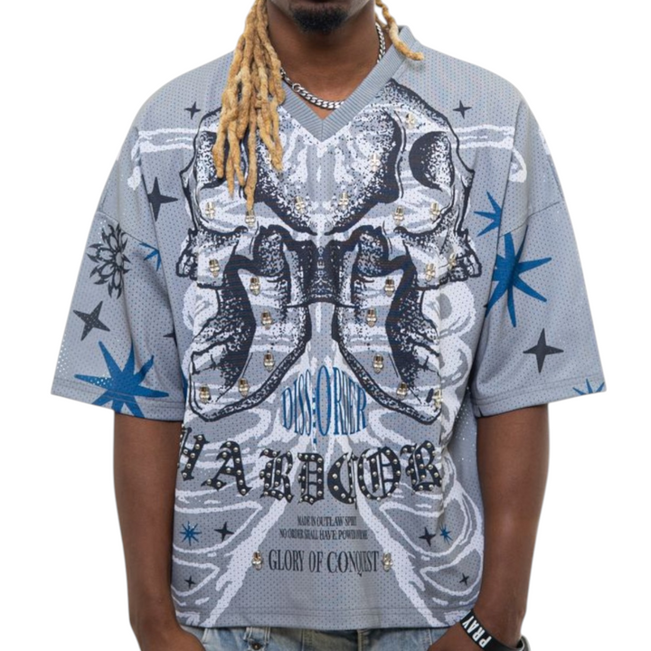 Dissorder Hardcore Jersey Light Grey