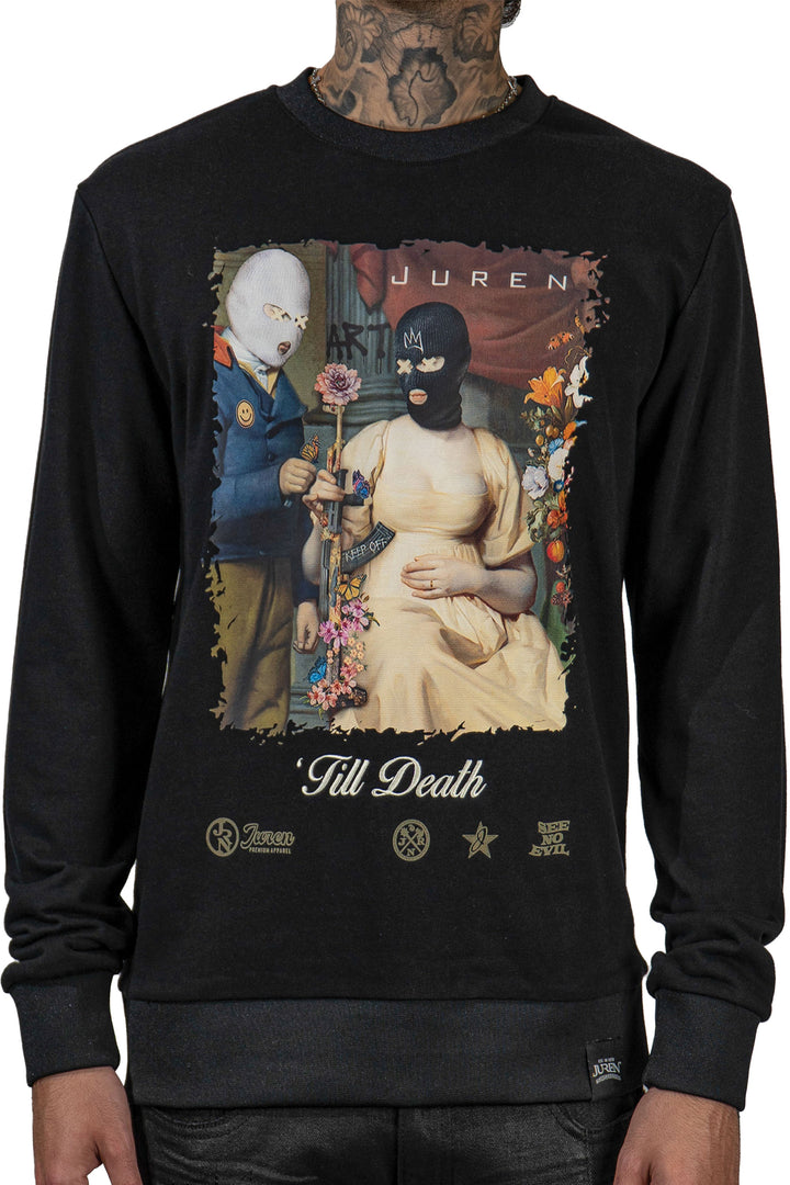 Juren Till Death Crewneck Black