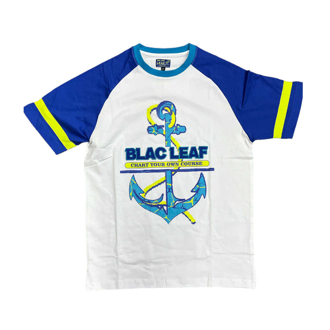 BLAC LEAF CHART YOUR OWN COURSE RAGLAN  SHIRT Big & Tall