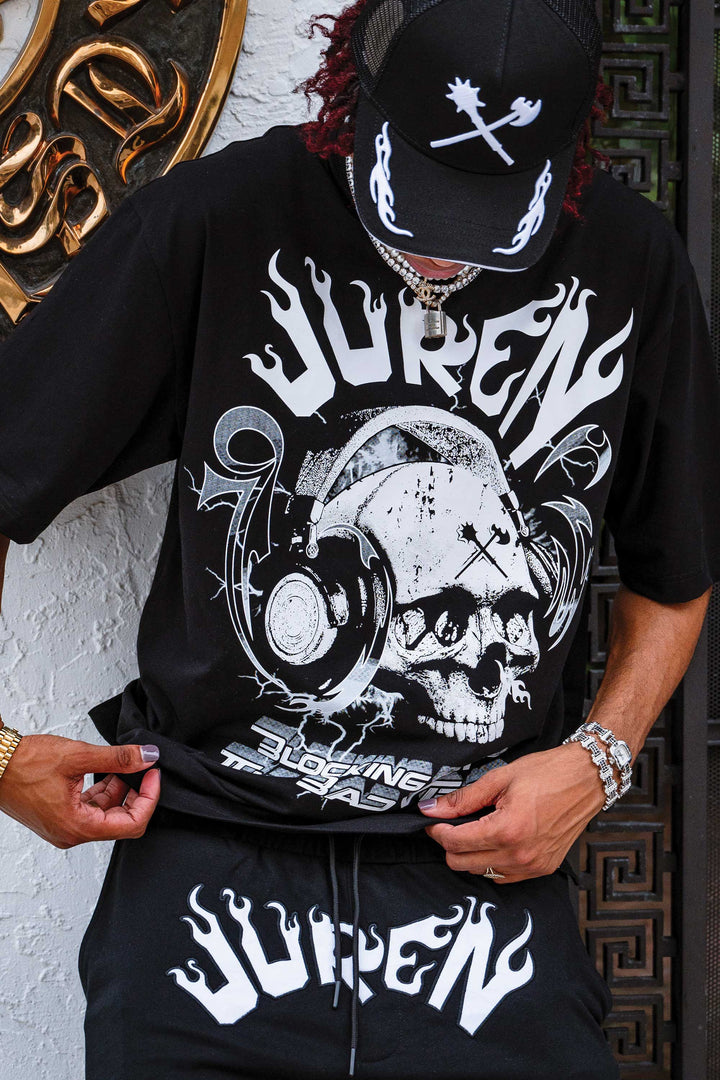 Juren Blocking Out Bad Vibes Tee Black