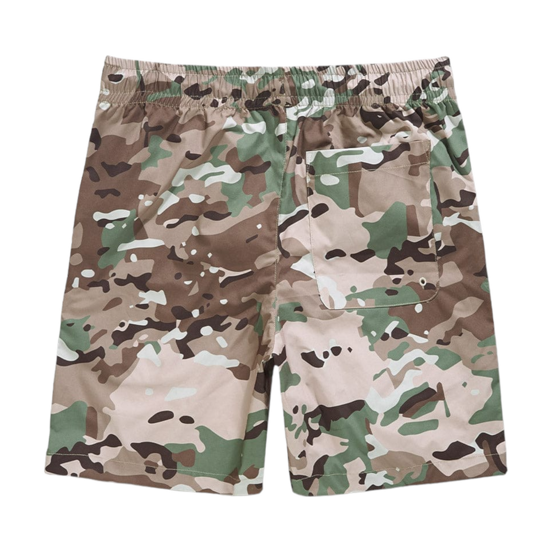 Jordan Craig Nylon Travel Shorts Olive