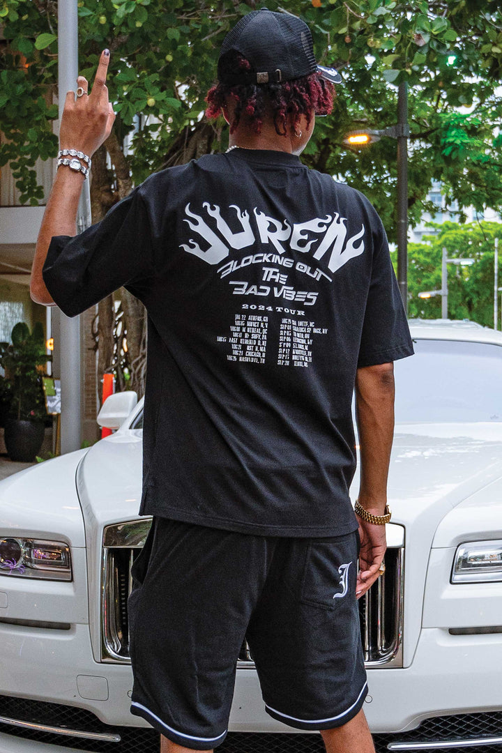 Juren Blocking Out Bad Vibes Tee Black