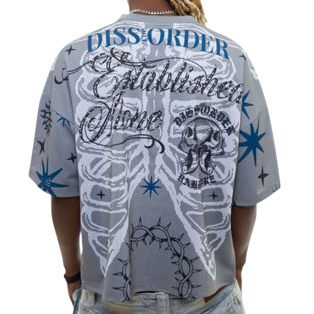 Dissorder Hardcore Jersey Light Grey