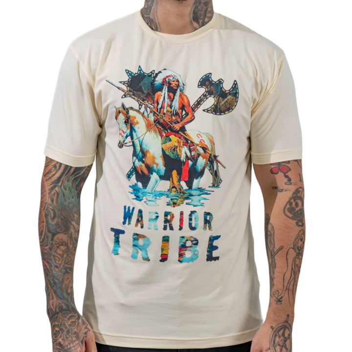 Juren Warrior Tribe T-Shirt Natural