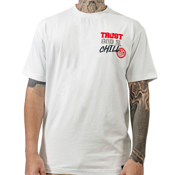 Juren Trust God Tee's White