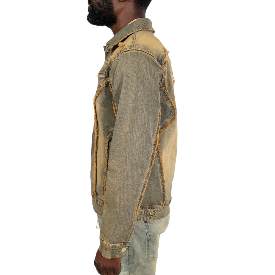 Blac Leaf Premium Vintage Surali Wash Denim Jacket