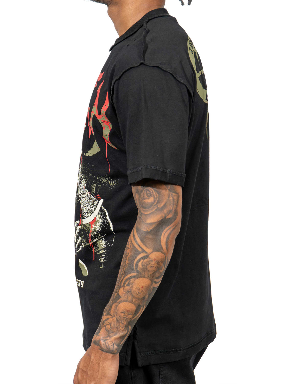 Juren Death Before Dishonor Distressed Tee