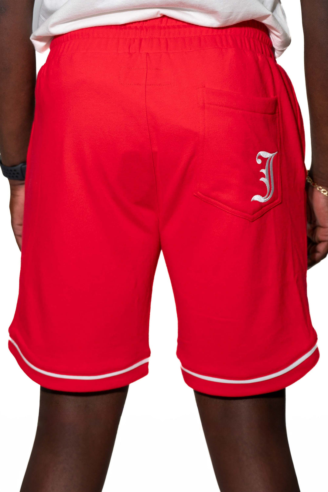 Juren Blocking Out Bad Vibes Shorts Red Big & Tall