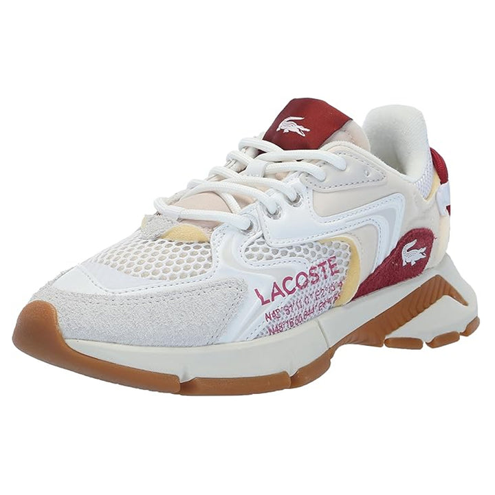 Lacoste L 003 NEO 124 4 SMA Sneaker Cream/ Red