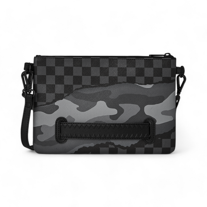 Sprayground 3AM Tear It Up Crossover Clutch W/ Shoulder Strap